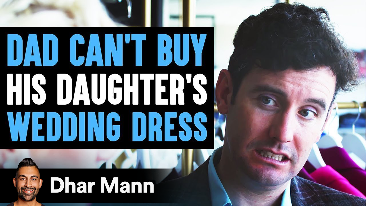 Dad Can't Afford Daughter's Wedding Dress, Stranger Changes Their Life Forever