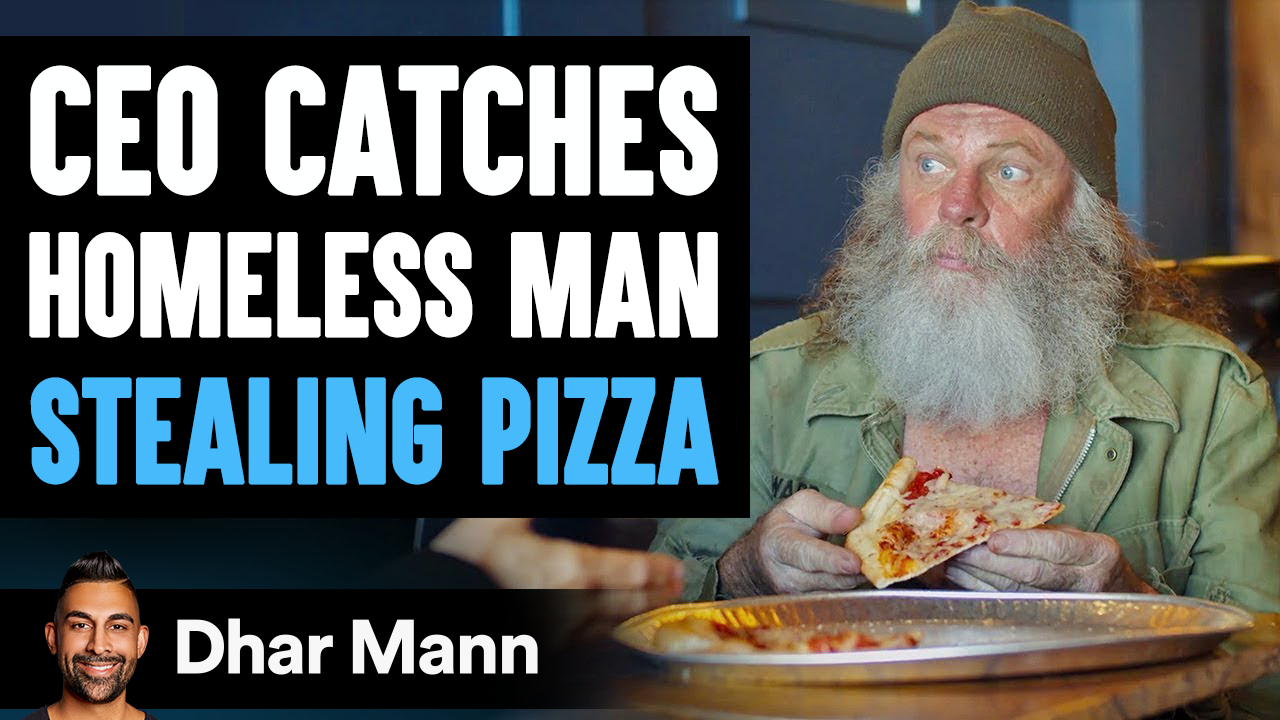 CEO Catches A Homeless Man Stealing Pizza, The Ending Will Shock You