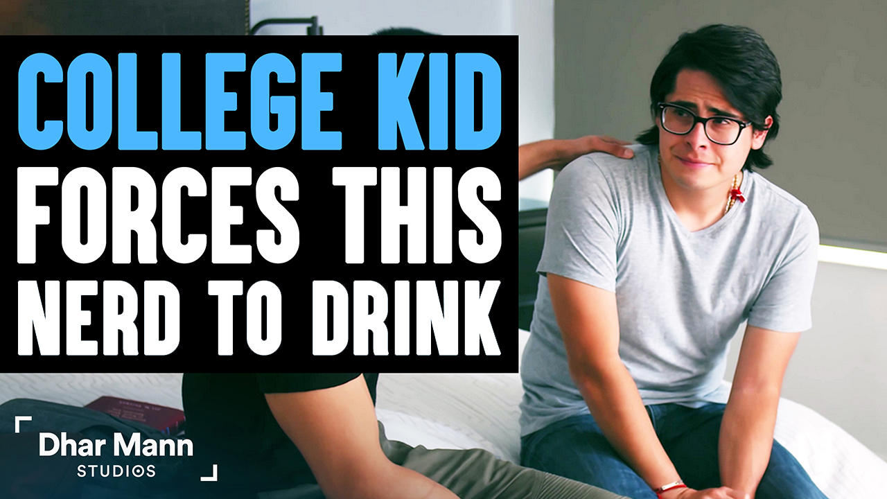 College Kid Forces This Nerd To Drink, He Lives To Regret It