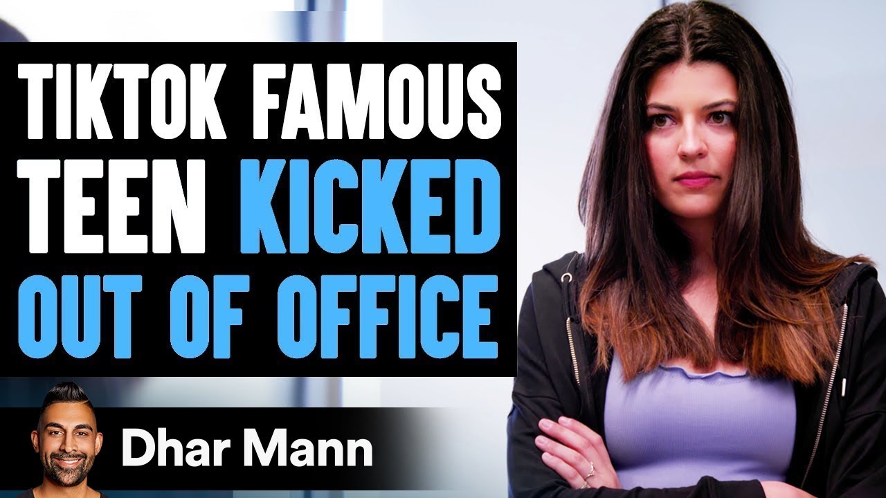 TikTok FAMOUS TEEN Kicked Out Of Office, Instantly Regrets It