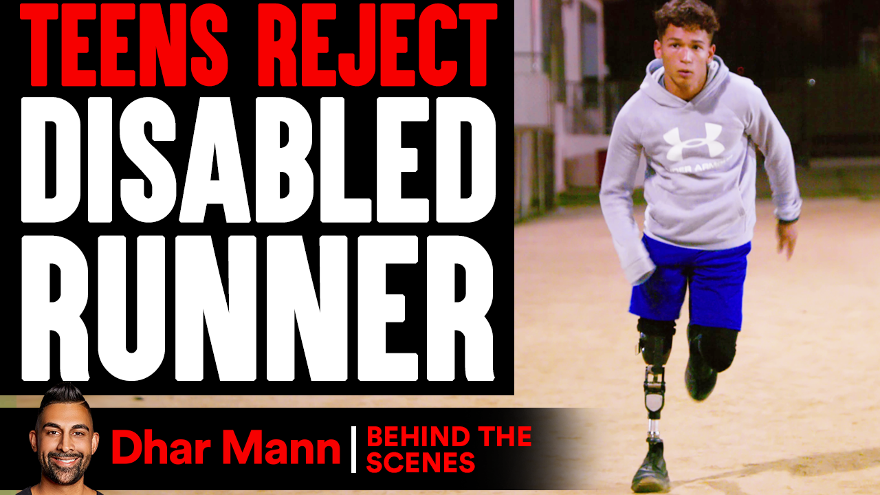 Teens Reject DISABLED RUNNER (Behind The Scenes)