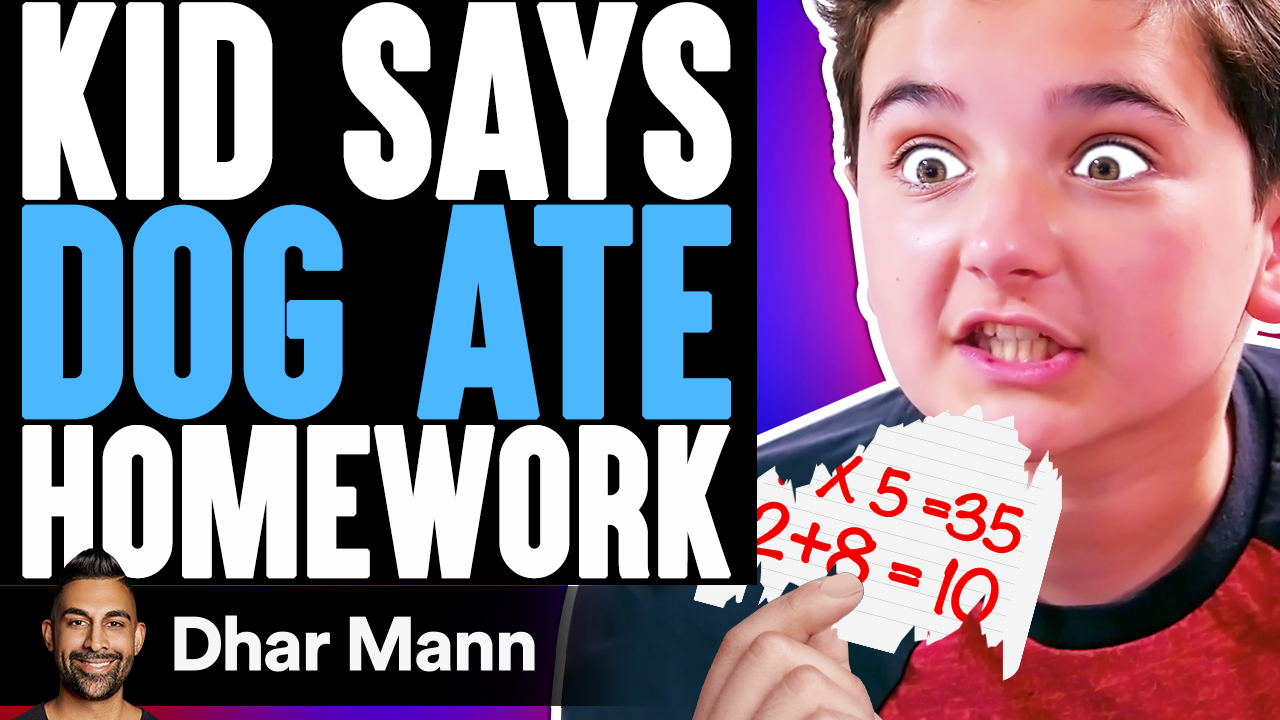 Kid Says Dog Ate Homework.