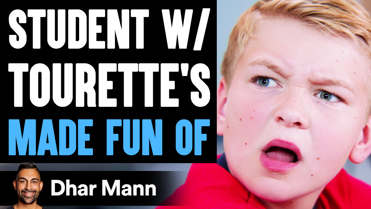 student with tourettes made fun of dhar mann video