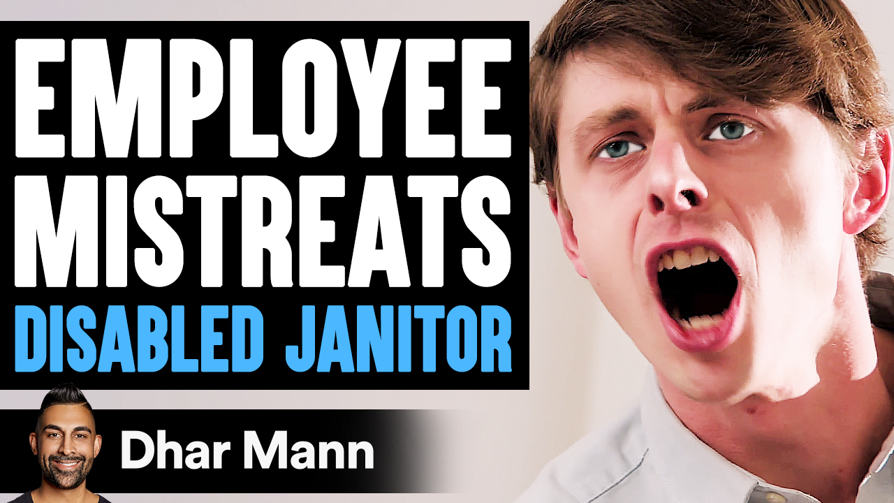 Employee MISTREATS DISABLED JANITOR, What Happens Next Is Shocking