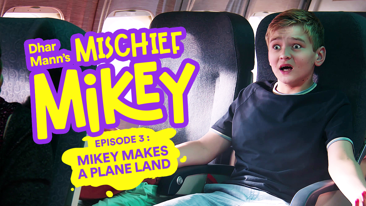 Mischief Mikey Ep 3: Kid Makes Plane Land To Skip Test