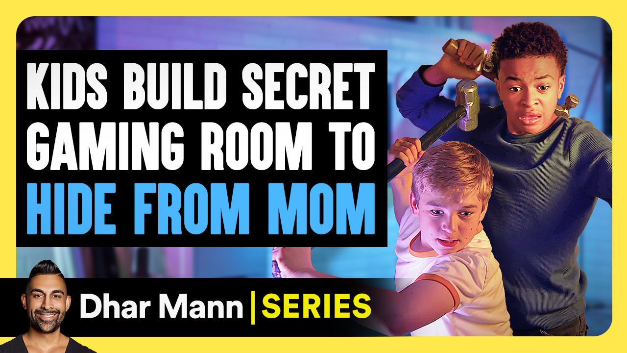 Jay's World S2 Ep.02: Kids Build SECRET Gaming Room To HIDE From Mom